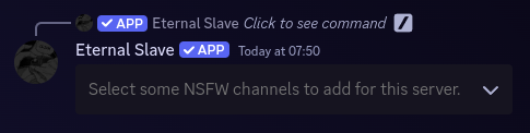 Add NSFW Channels - ES Chastity Config